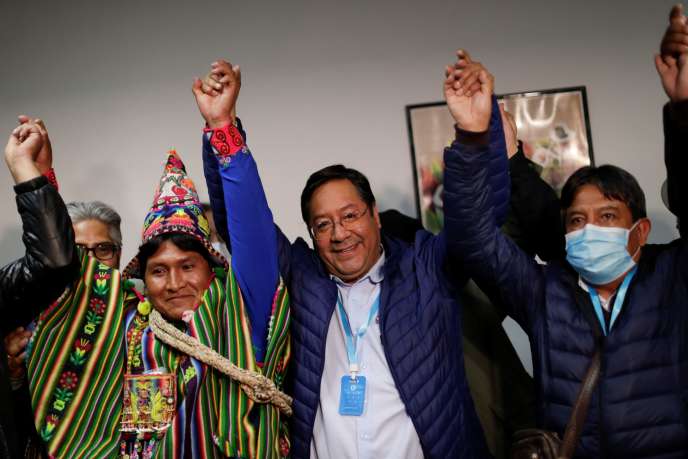 Le candidat socialiste, Luis Arce est élu président de la Bolivie